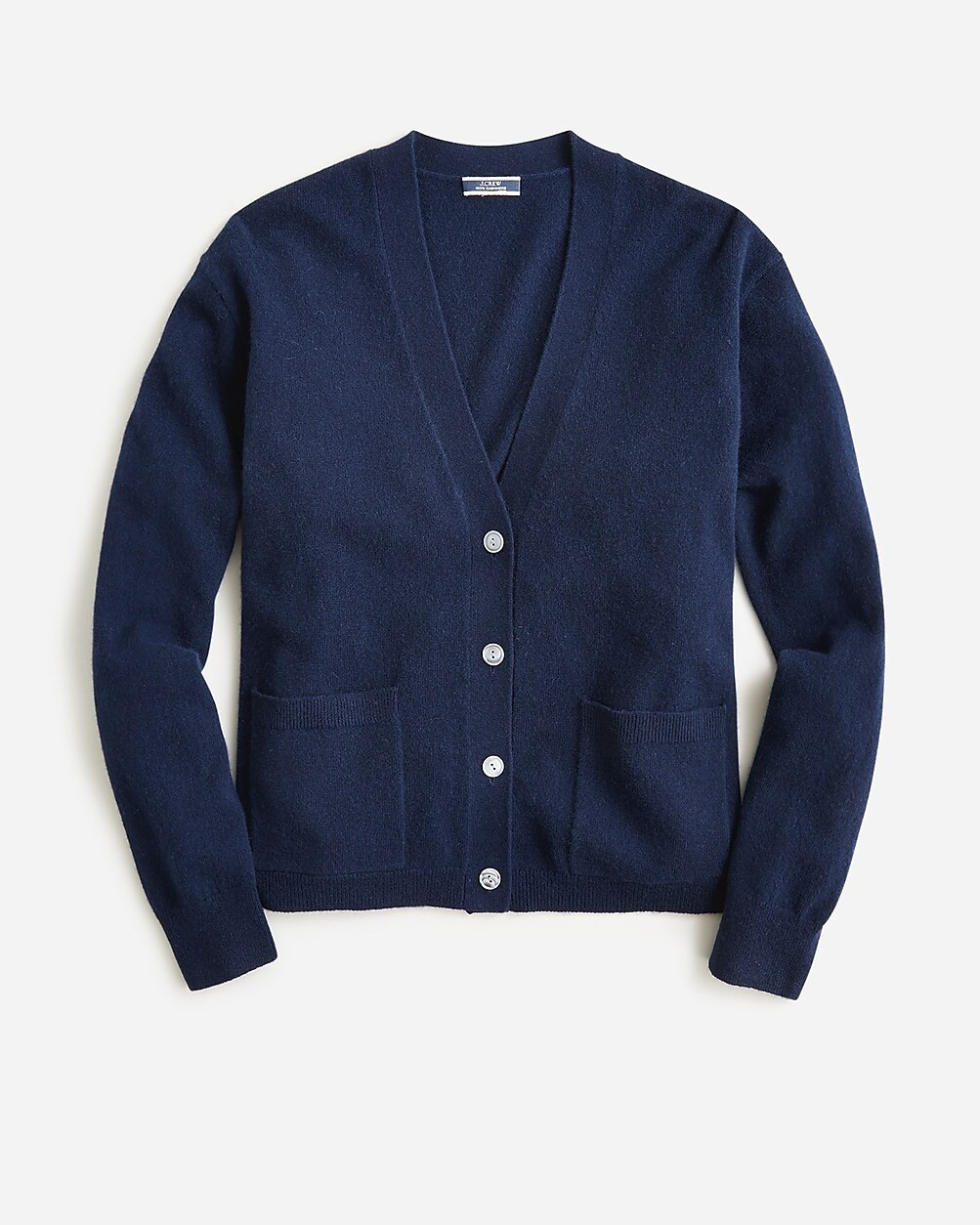 Cashmere patch-pocket cardigan sweater | J. Crew US