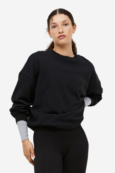 Oversized Sports Sweatshirt | H&M (US + CA)