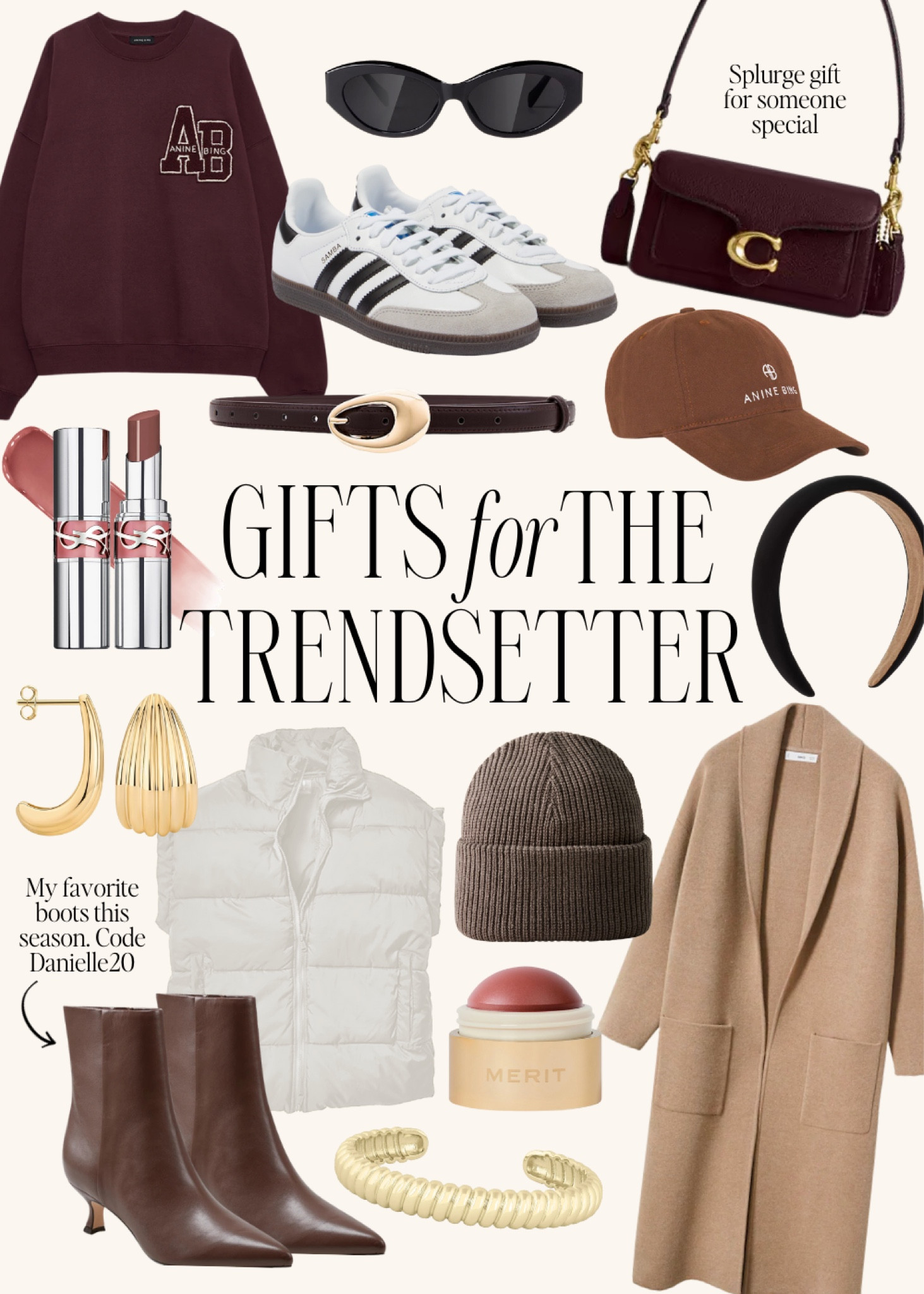 Holiday gifts for the trendsetter 🎁 Get a head start so you’re not rushing last minute! 

2024 holiday gifts, 2024 holiday gift guide, Christmas gift ideas 2024, 2024 holiday gift, Christmas gifts, Christmas gift guide, Christmas gift idea, holiday gift guides, 2024 Christmas presents, 2024 holiday presents, 2024 holiday gift ideas, xmas gifts, xmas gift

#LTKGiftGuide #LTKStyleTip #LTKHoliday