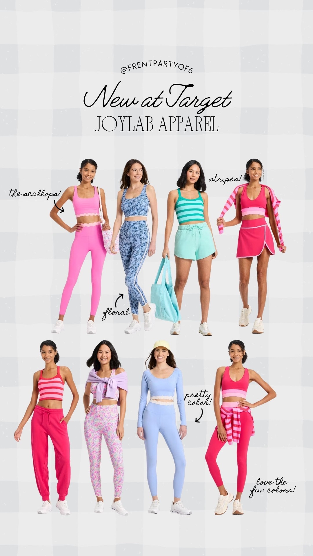 I have been waiting all week for this new JoyLab drop from Target! I’m loving the fun colors and patterns 😍

#LTKfitnessgoals #LTKFindsUnder50 #LTKActive