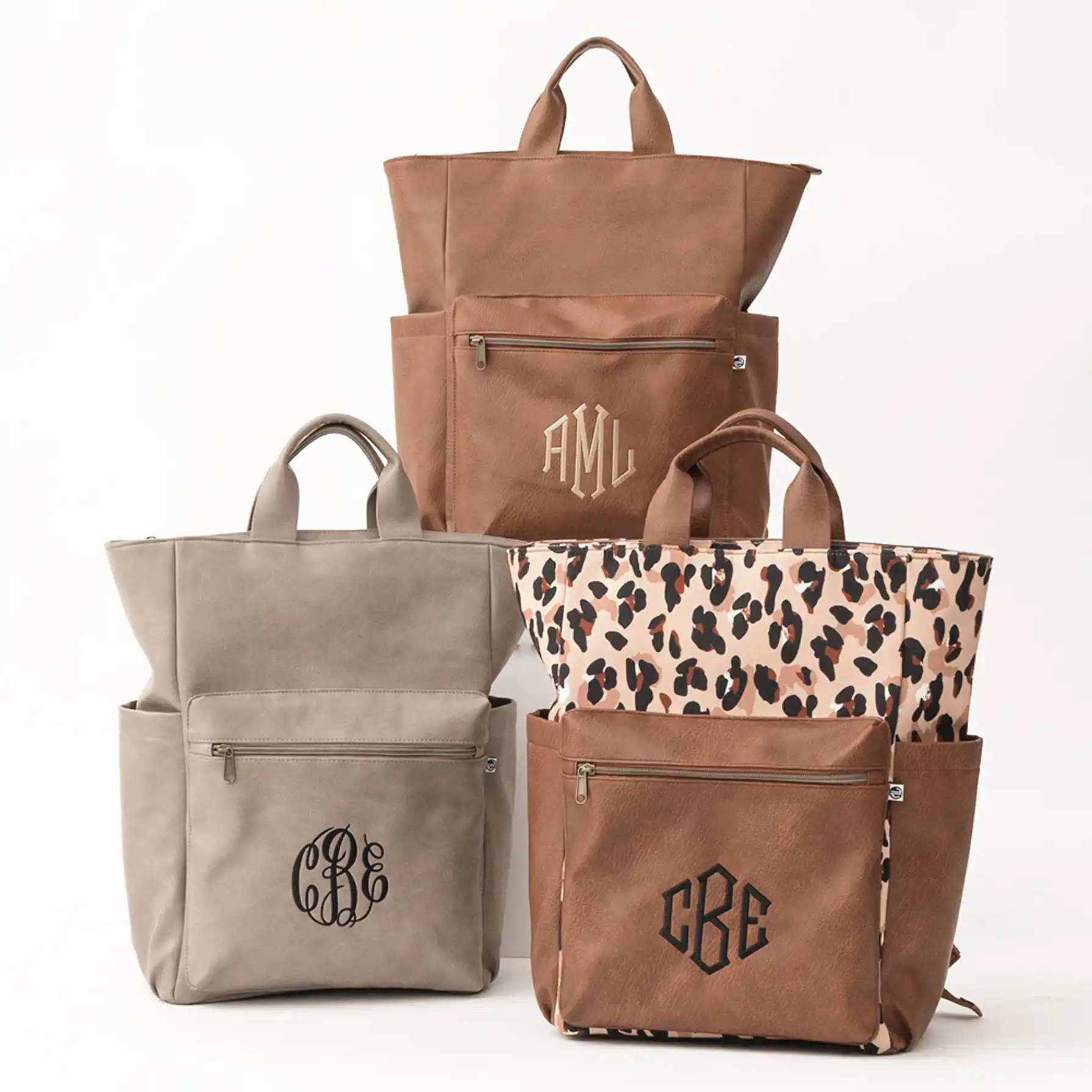 Monogrammed Commuter Backpack | Marleylilly