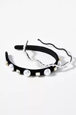 Pearl Headbands, Set of 2 | Anthropologie (US)