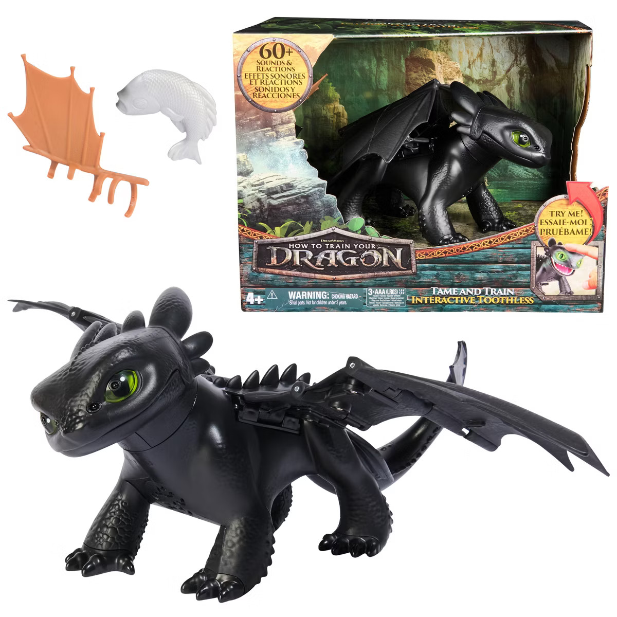 How to Train Your Dragon Tame & Train Interactive Toothless | Target