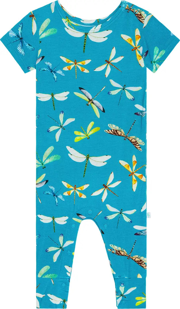 Posh Peanut Kids' Cameron Short Sleeve Romper | Nordstrom | Nordstrom