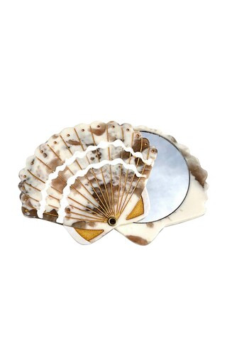Solar Eclipse Hand-painted Seashell Compact Mirror from Revolve.com | Revolve Clothing (Global)