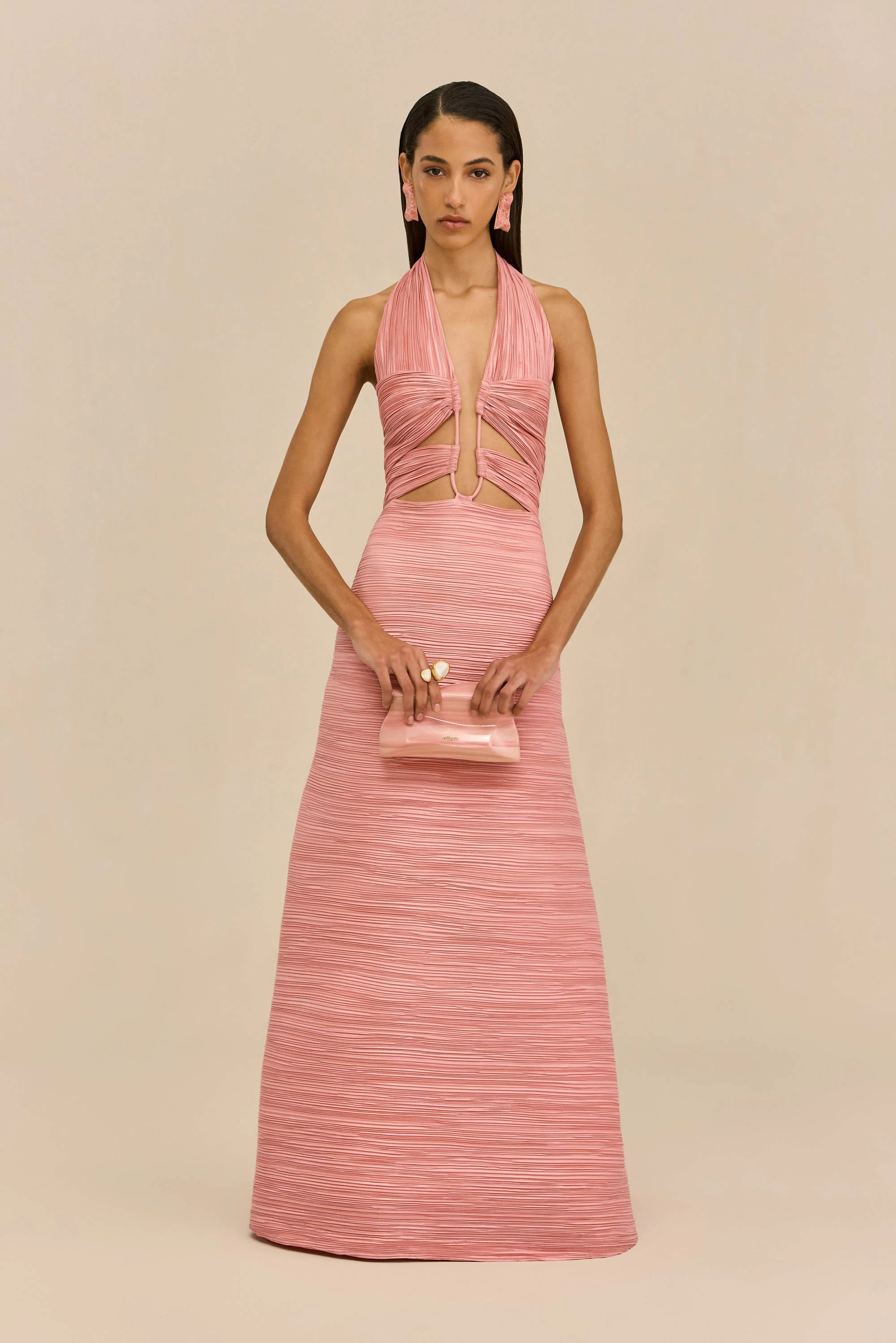 JAHZARA GOWN - PETAL PINK | Cult Gaia - US