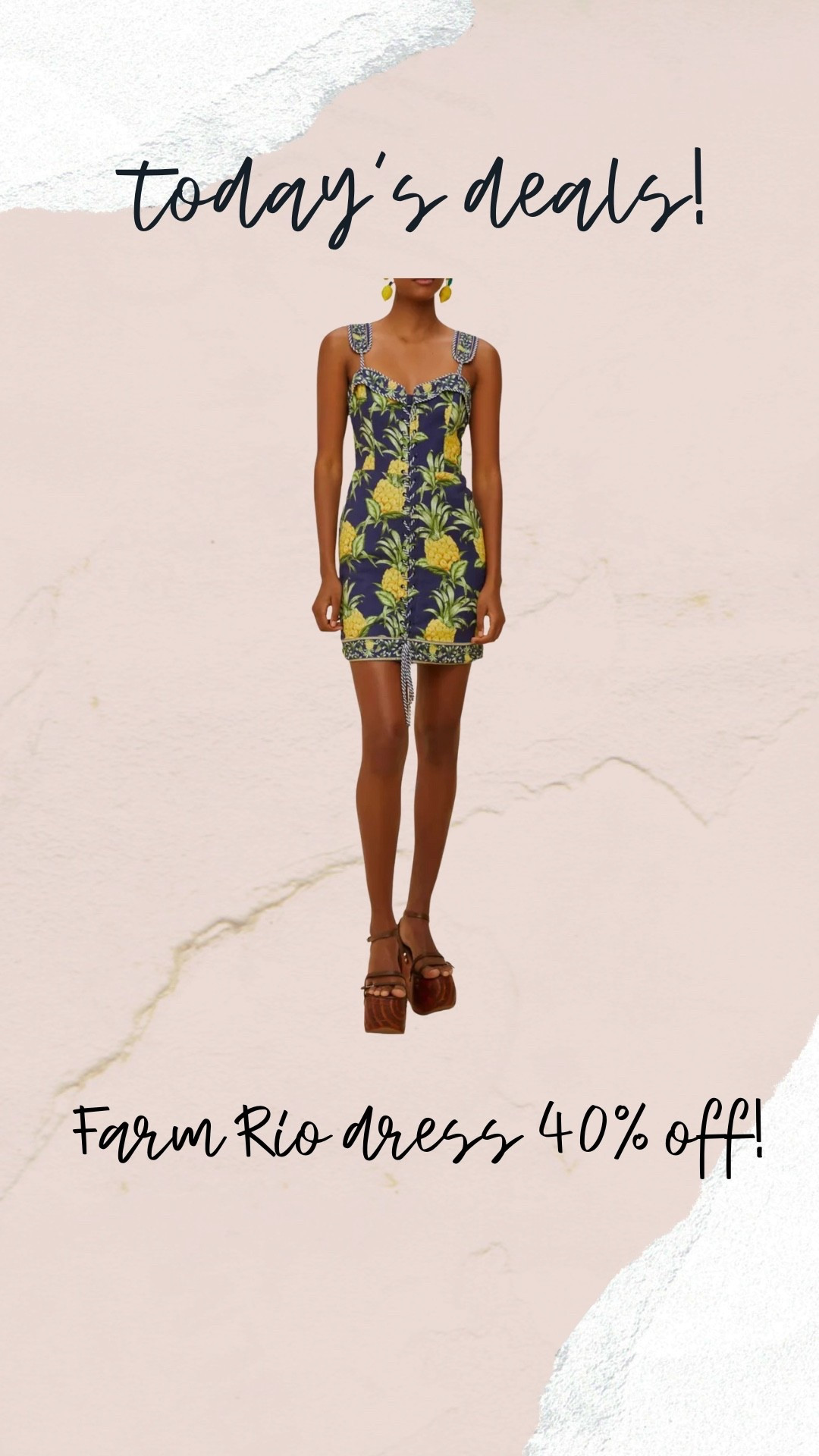 Farm Rio dress on sale! 

#LTKSaleAlert #LTKTravel #LTKFindsUnder100