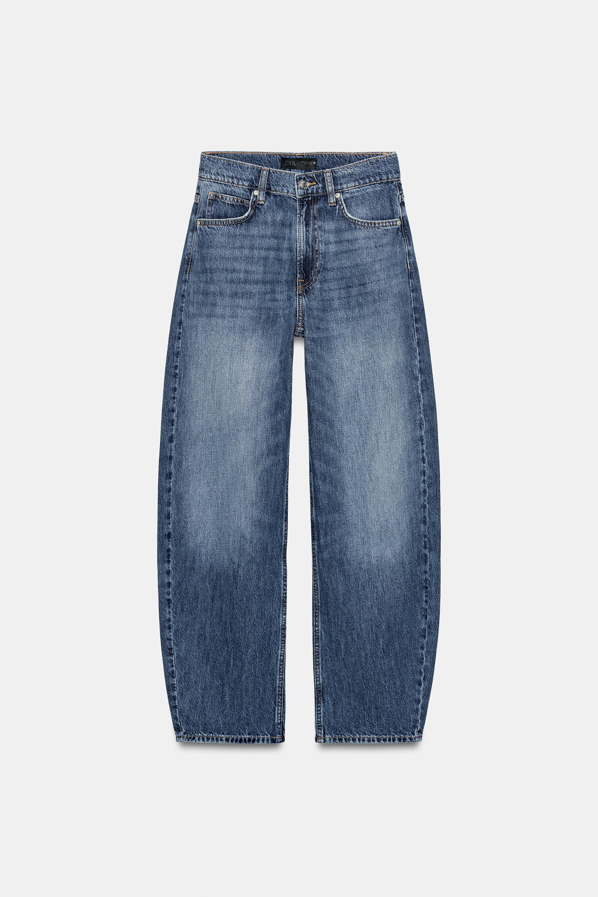 Z1975 BARREL HIGH-WAIST JEANS | Zara US