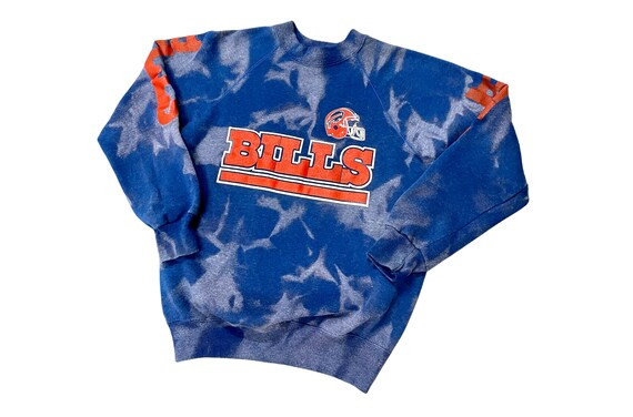 totally 80's deadstock buffalo bills crewneck | Etsy (US)