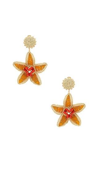 Mercedes Salazar Dioscorea Amarilla Arete Earring in Orange | Revolve Clothing (Global)