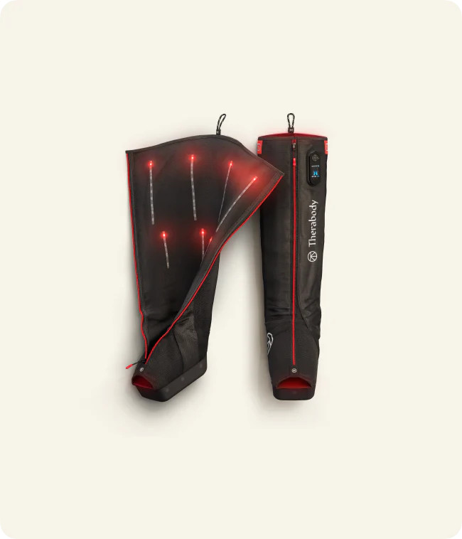 JetBoots PRO Plus (Long) | Wireless Compression Boots with LED | Theragun