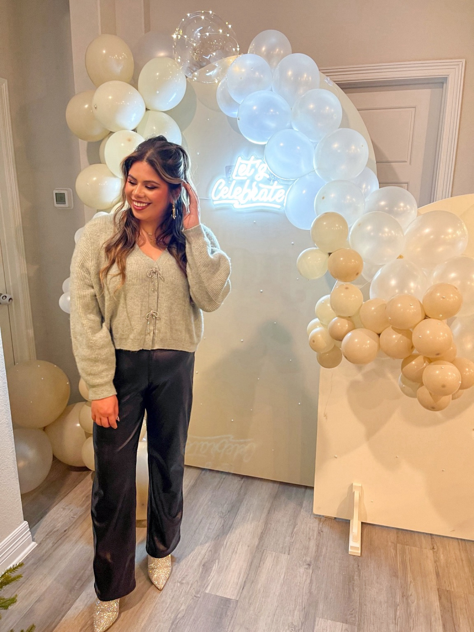 A sparkly outfit from this weekend! 

#LTKHoliday #LTKSeasonal