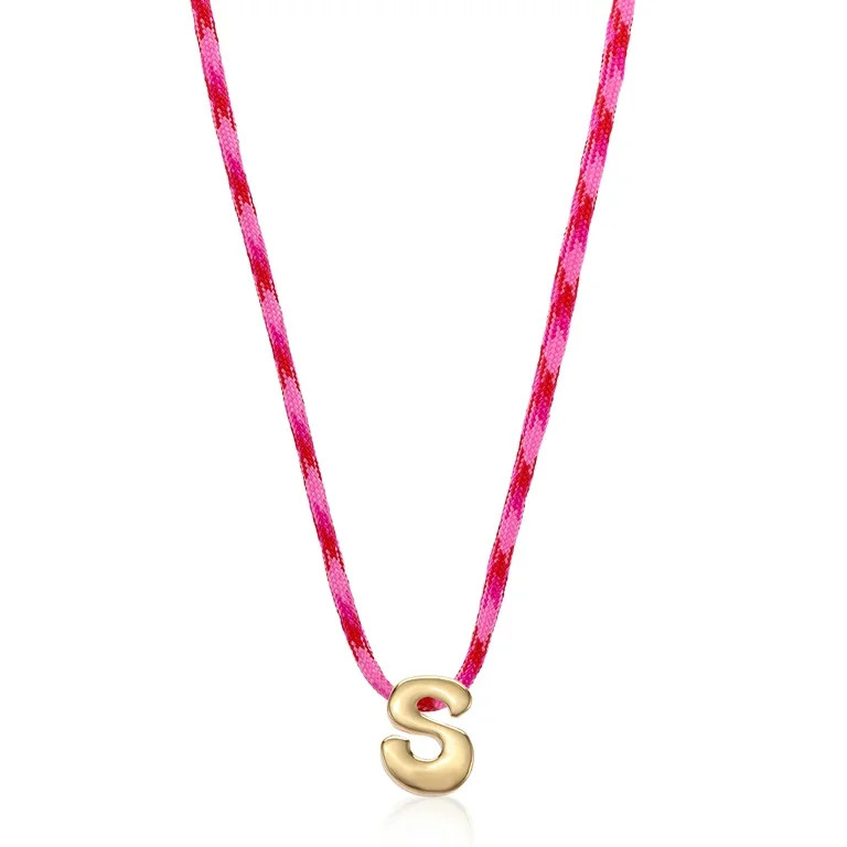 No Boundaries Initial Pendant Necklace | Walmart (US)