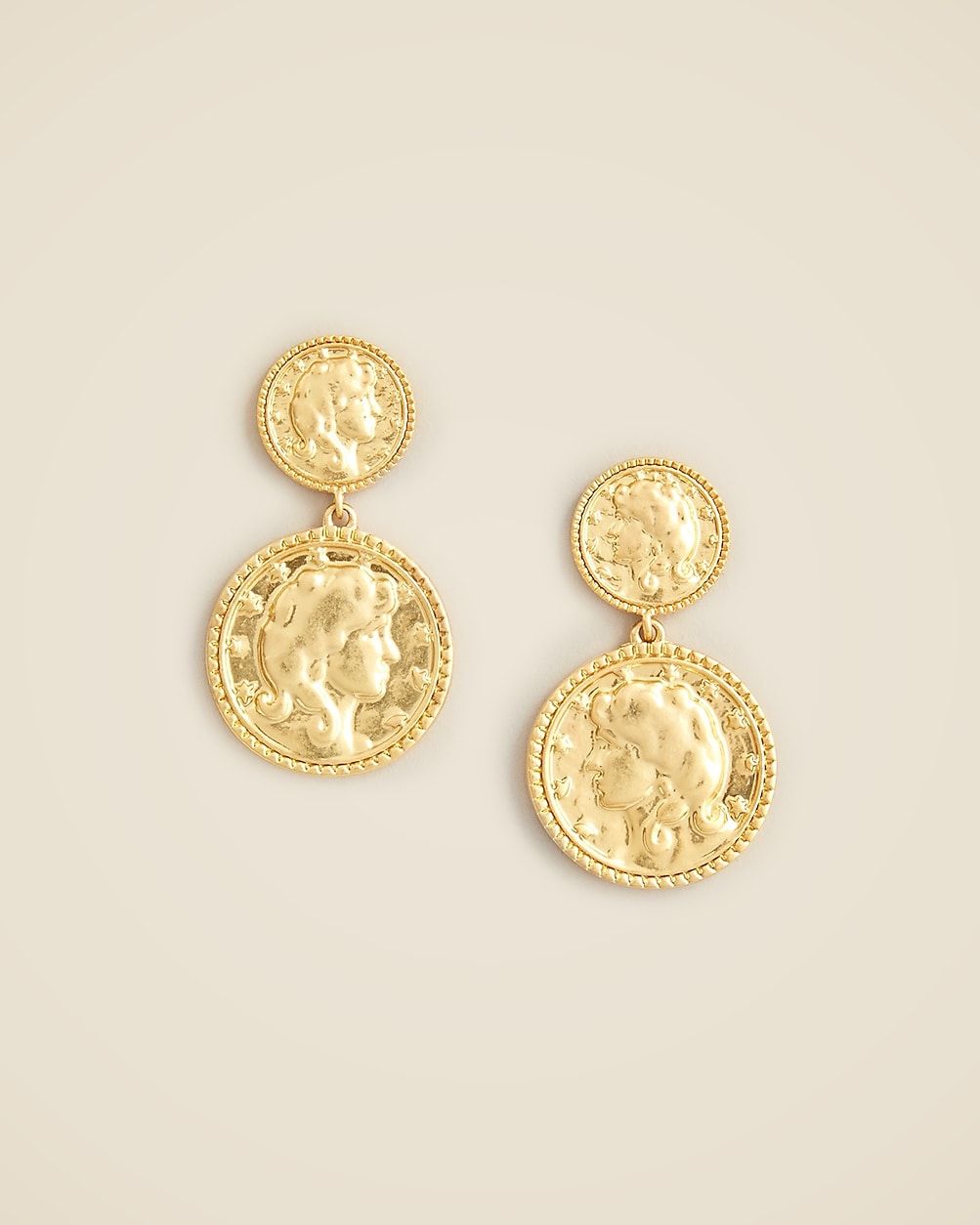 Coin drop earrings | J. Crew US