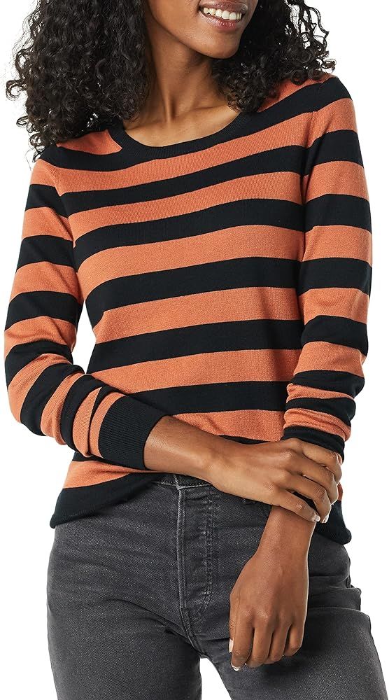 Amazon Essentials Women's Long-Sleeve Lightweight Crewneck Sweater | Amazon (US)
