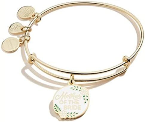 Alex and Ani Bridal Expandable Bangle for Women, Wedding Charms, Shiny Finish, 2 to 3.5 in | Amazon (US)