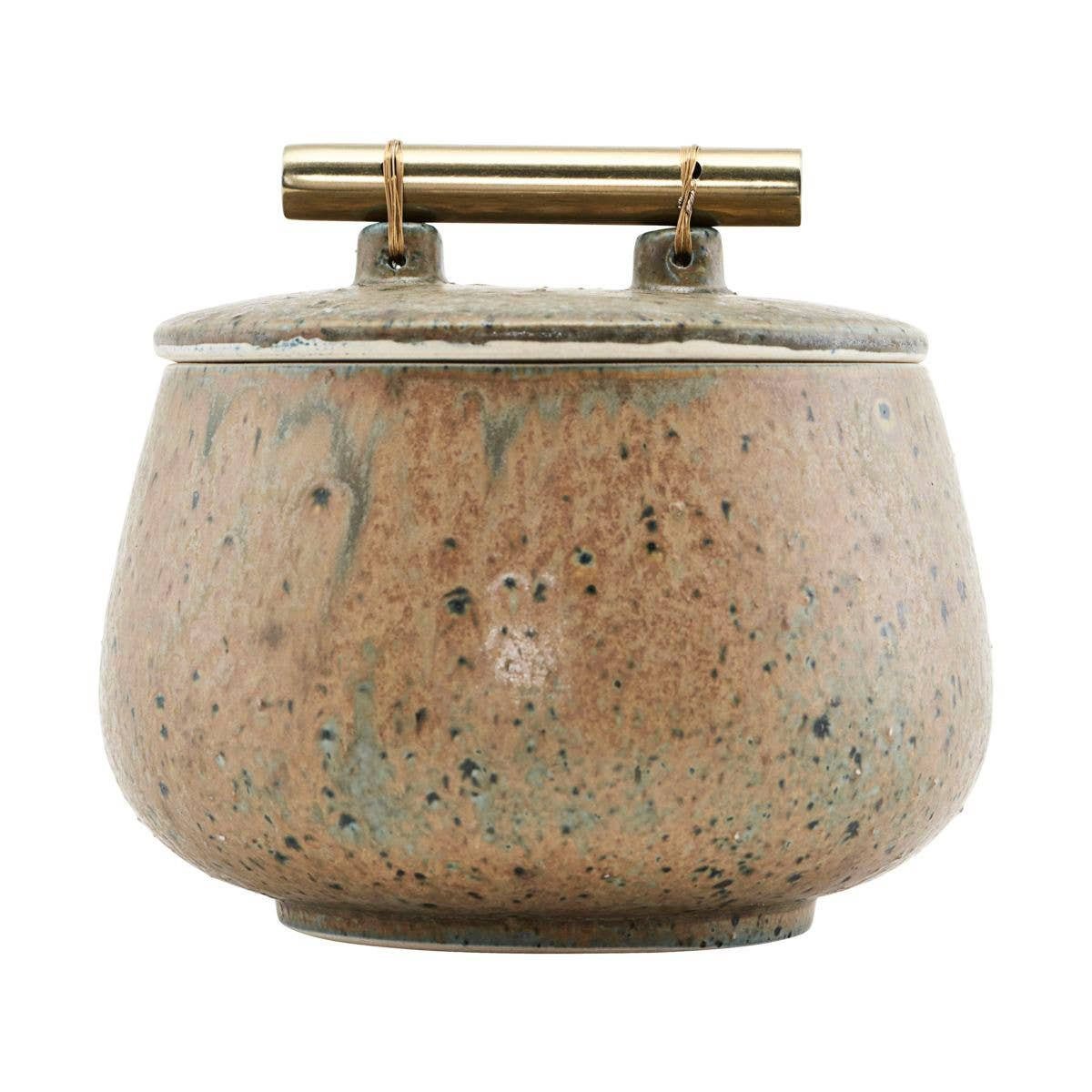 Speckled Ceramic Trinket Dish/Storage Jar | Ada + East
