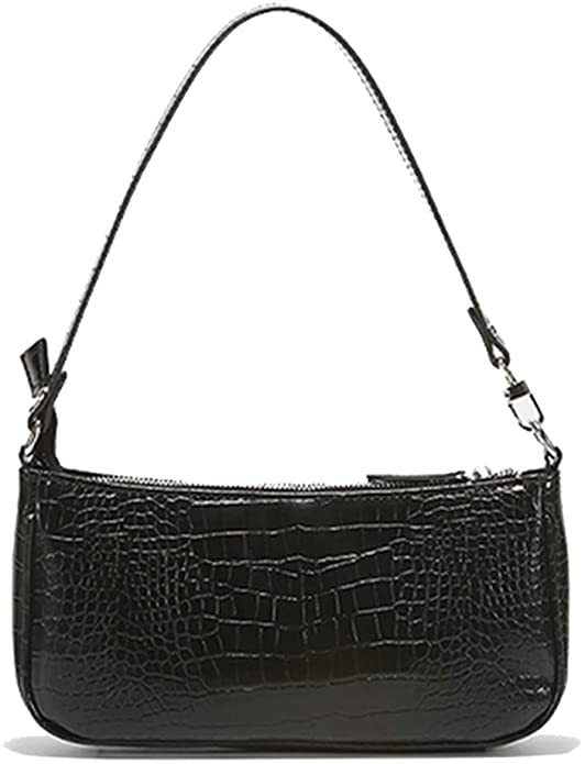 Barabum Retro Classic Clutch Shoulder Tote HandBag with Zipper Closure for Women | Amazon (US)