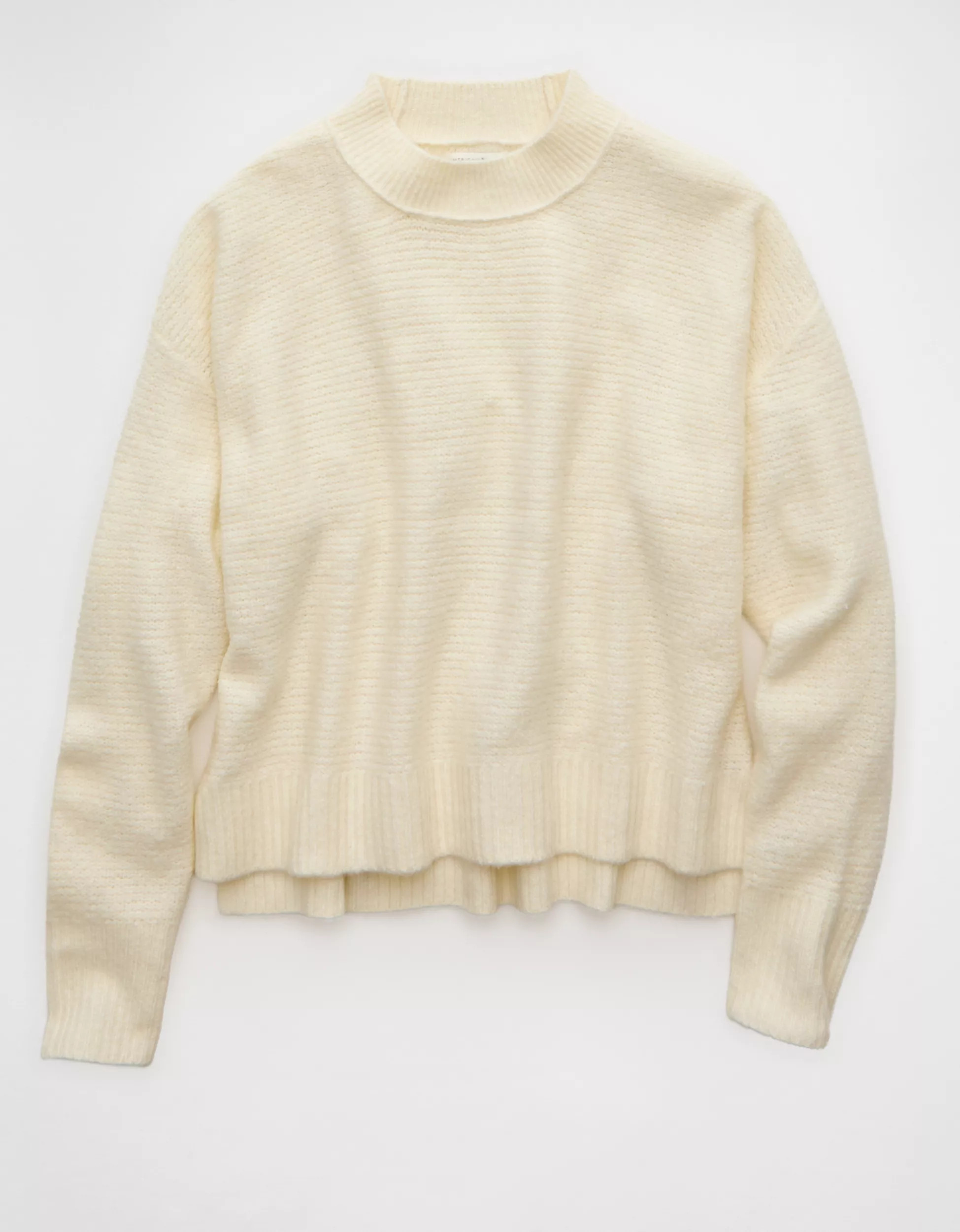 AE Whoa So Soft Mock Neck Sweater | American Eagle Outfitters (US & CA)