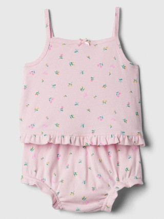 Baby Print Tank Top Outfit Set | Gap Factory