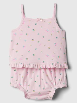 Baby Print Two-Piece Outfit Set | Gap Factory