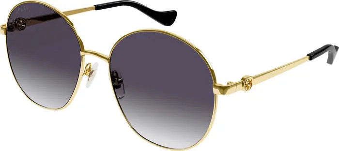 59mm Round Sunglasses | Nordstrom