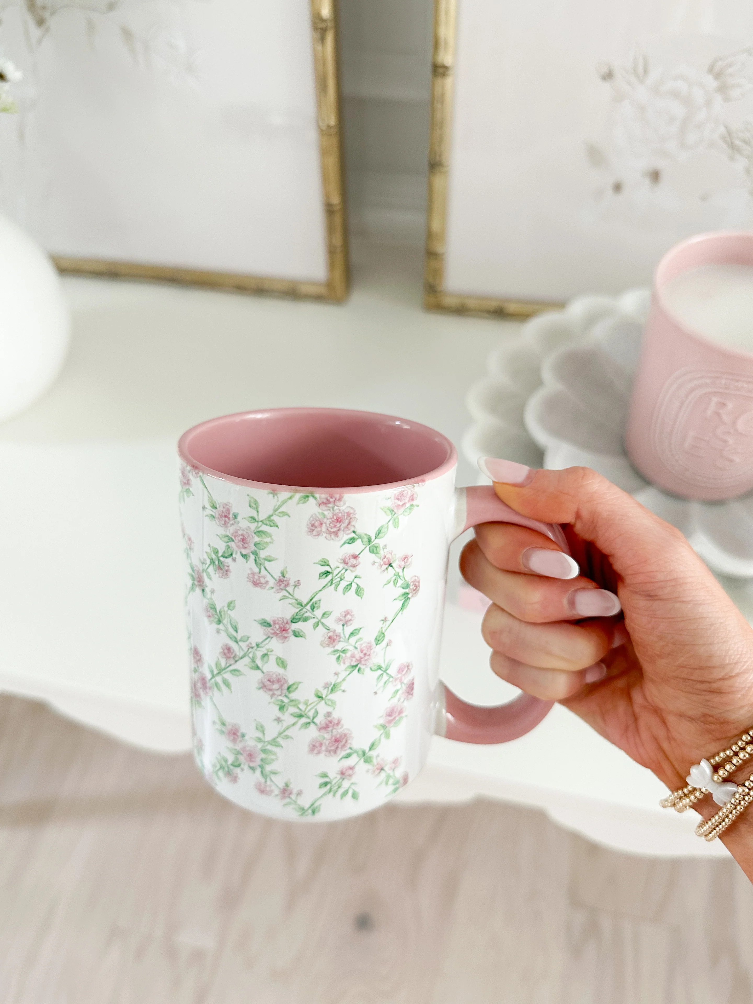 Blooming Vine 15oz Mug 🌸 | Carin Rose