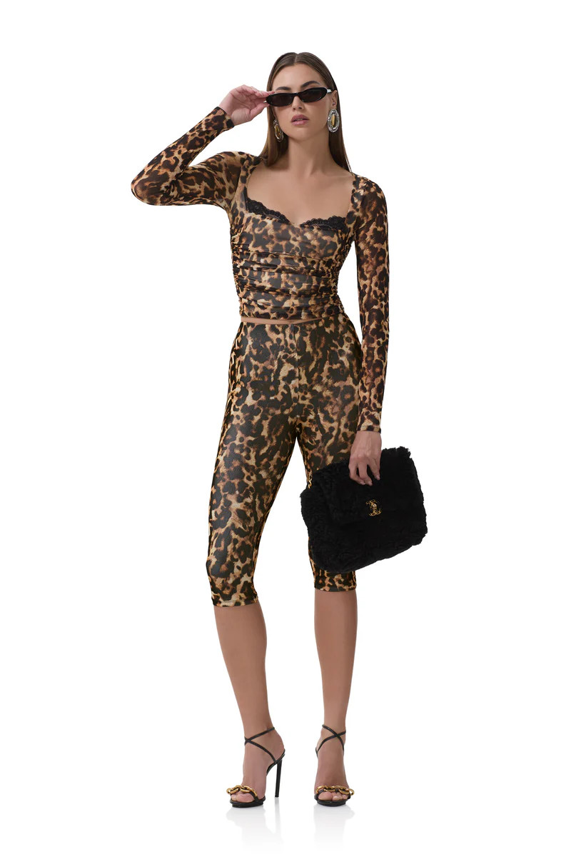 Marcello Top - Winter Animal | ShopAFRM