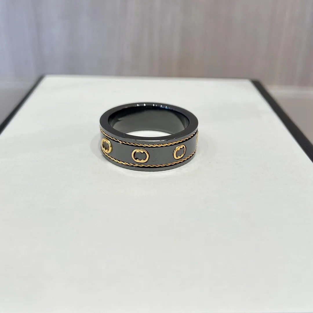 Luxurys designers ring with clear lettering fine workmanship full personality engagement jewelry ... | DHGate