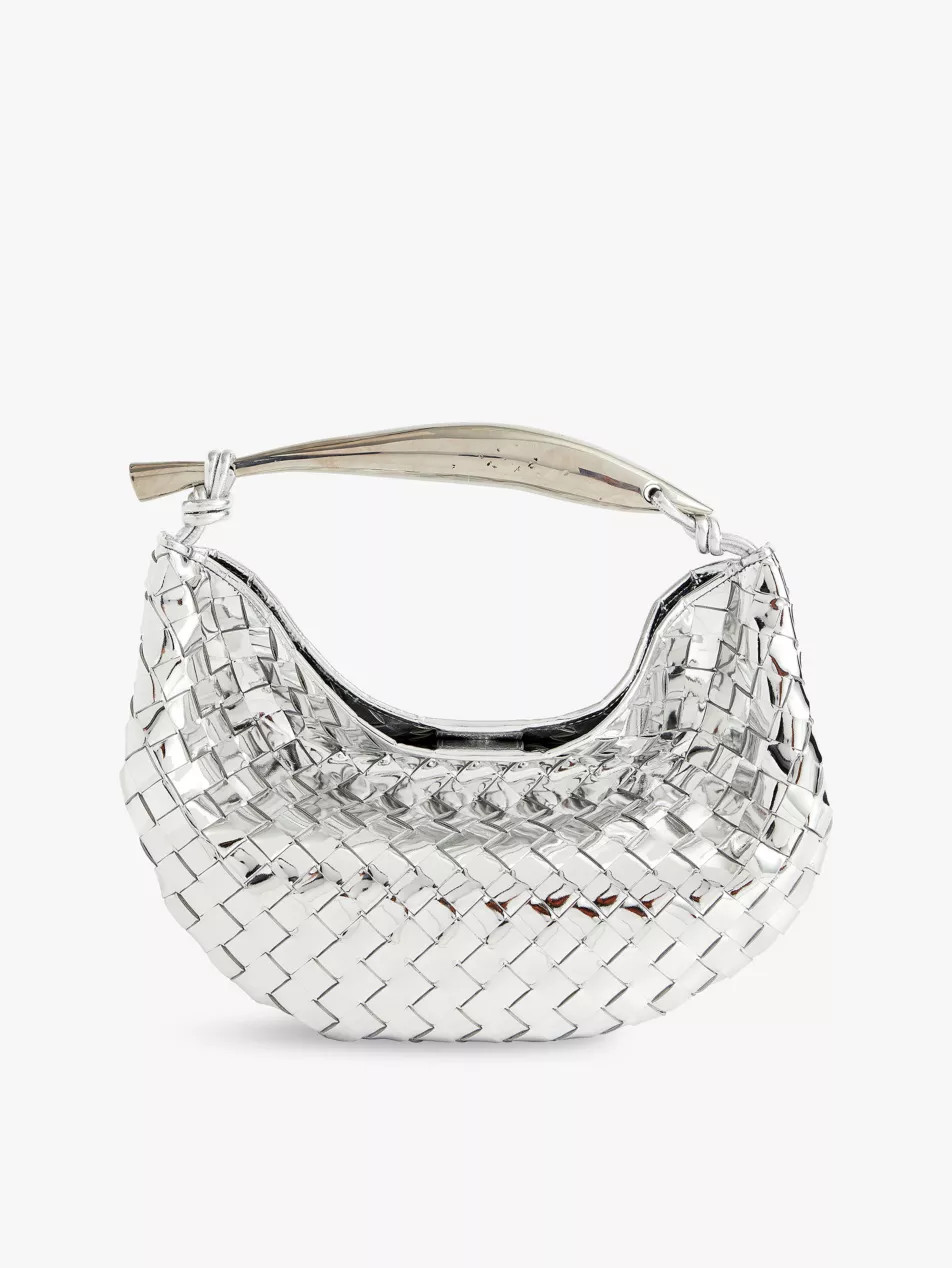 Sardine leather shoulder bag | Selfridges