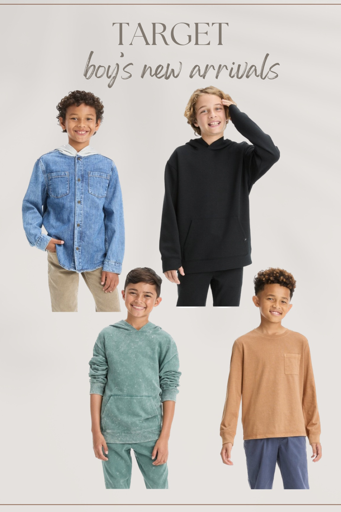 Target / boy new arrivals 

#LTKFind #LTKstyletip #LTKkids