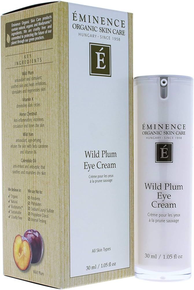 Eminence Wild Plum Eye Cream Ounce, multi, reg ,1.05 Fl Oz | Amazon (US)