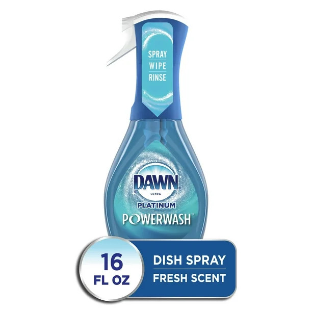 Dawn Spray Dish Soap, Fresh Scent, 16 Ounce - Walmart.com | Walmart (US)