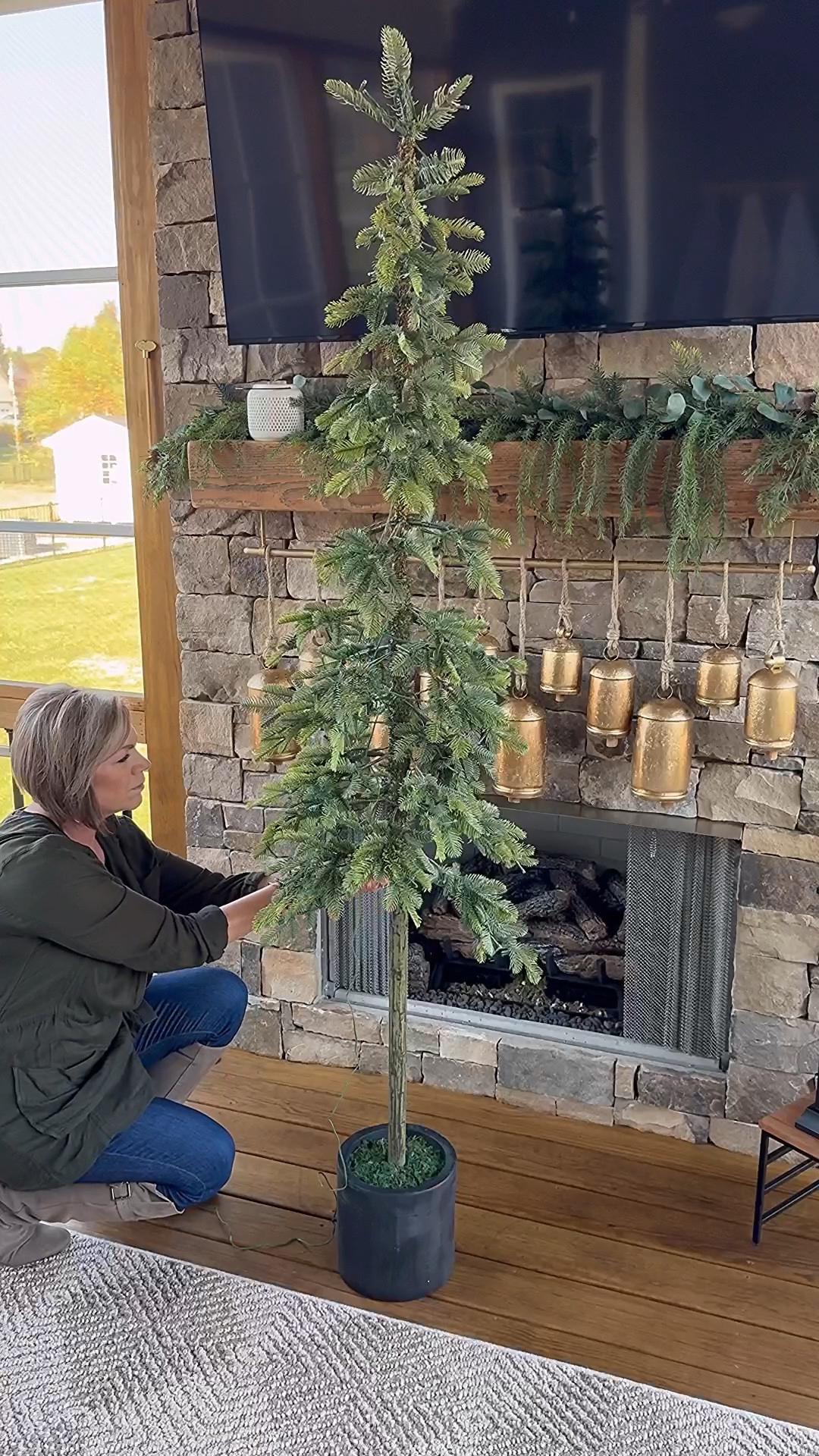 Slim Prelit Alpine Trees

These slim trees were just what either side of my mantel needed. They are beautiful and come in 7ft., 5ft. and 3ft. The white lights create a magical look!!

Rod and bells, area rug, pine and eucalyptus garland, pillow covers, pillow inserts, gold antlerrs



#LTKVideo #LTKSeasonal #LTKHoliday