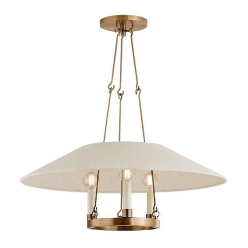 Troy Lighting F1625-PBR Archive - 3 Light Chandelier-10 Inches Tall and 25 Inches Wide, Finish Color: Patina Brass | Amazon (US)