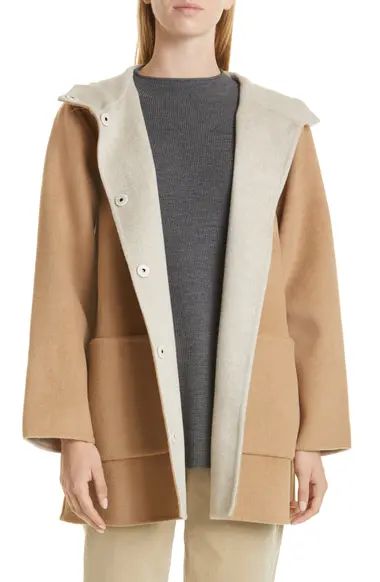 Eileen Fisher Reversible Wool & Cashmere Coat | Nordstrom