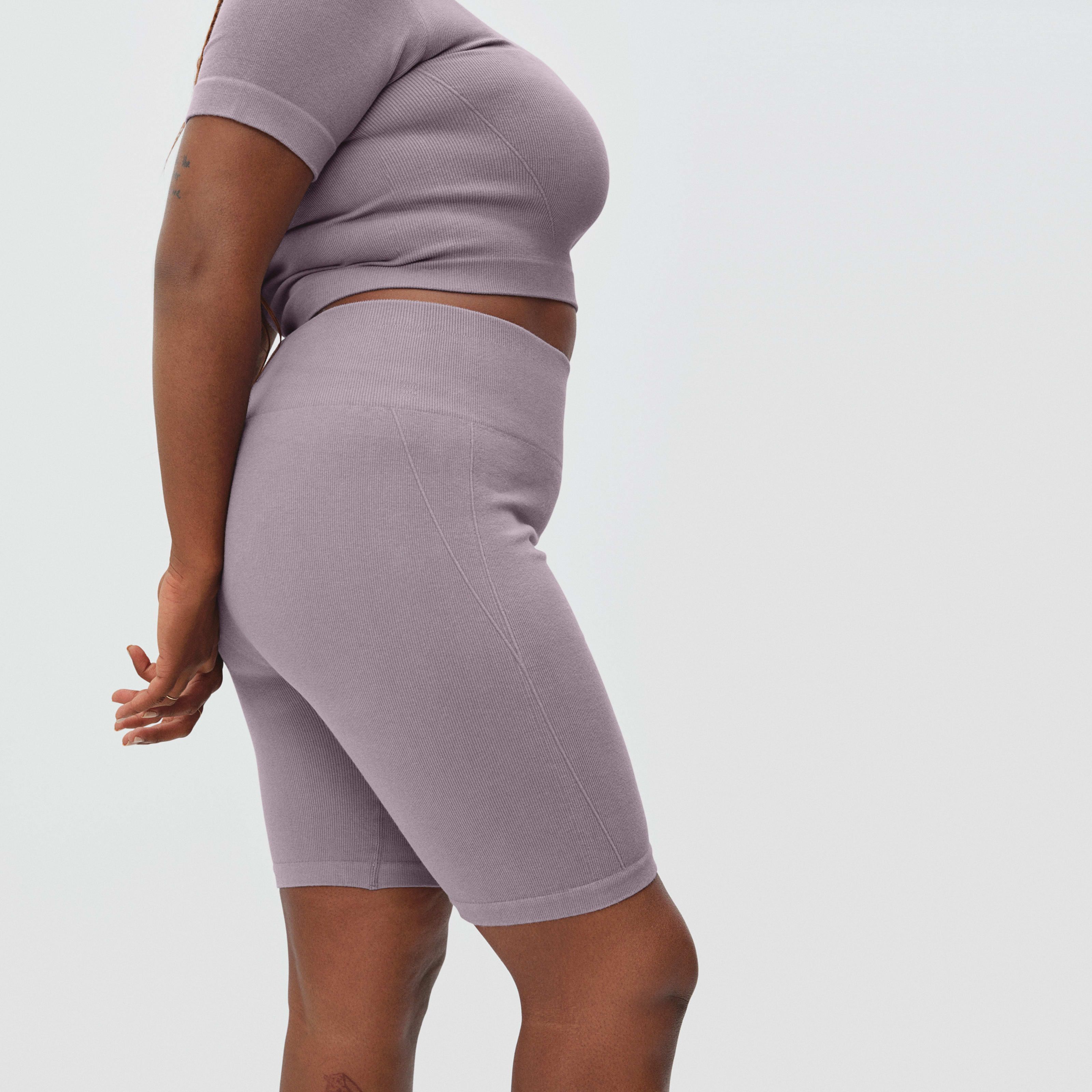 Women's Seamless Bike Short by Everlane in Dusty Lavender, Size M/L | Everlane