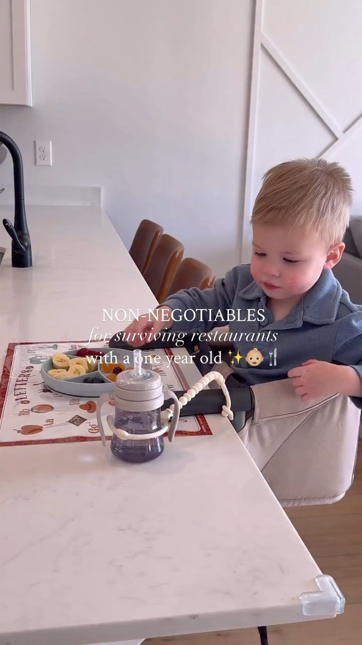 Don’t forget these non-negotiables the next time you go out to eat with your little one ✨👶🏼🍴

Having kids doesn’t mean you have to stop eating out at restaurants! Pack a bag of essentials and keep it in your car so you’re ready to go! These have helped our eating out experiences so I hope they can help you too 👏🏻

SEND this to a parent friend & save for your next outing! 

#eatingoutwithkids #oneyearold #eatingoutwithbaby #onthegobaby #restaurantwithbaby

#LTKmomlife #LTKBaby #LTKKids