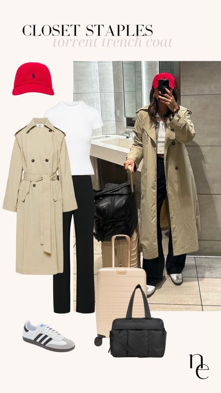 How I Wore It: Trench coat! Wearing size xs tank, small trench coat and size 26 long black trousers  


Spring outfit 
Spring essentials 
Closet staples 
Casual outfit 
Travel outfit 
Trench coat outfit 

#LTKtravel #LTKstyletip #LTKfindsunder100
