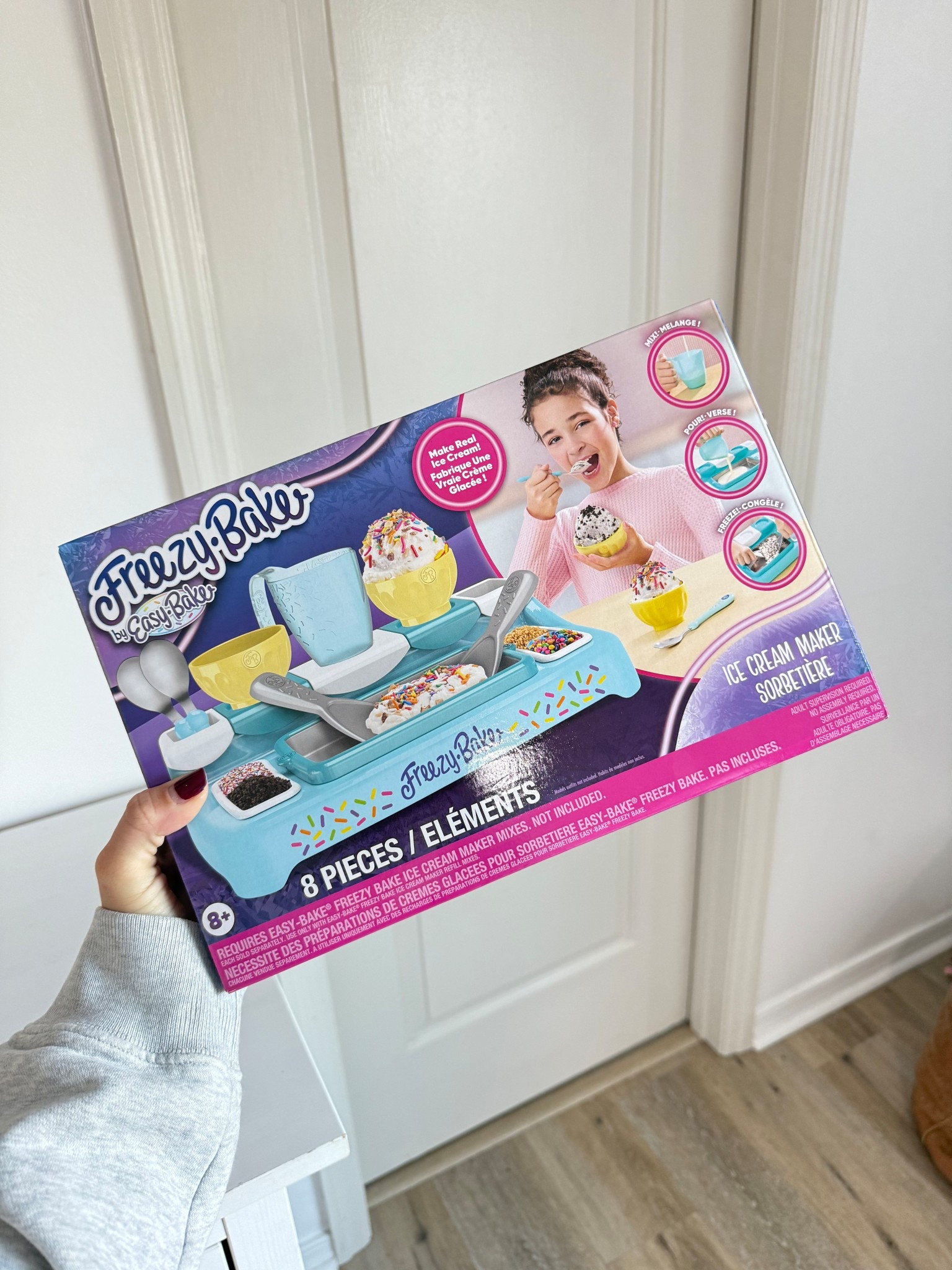 Easy Bake Freezy Bake Ice Cream Maker Toy, Plastic Kitchen Playset for Kids

#LTKHoliday #LTKKids #LTKGiftGuide