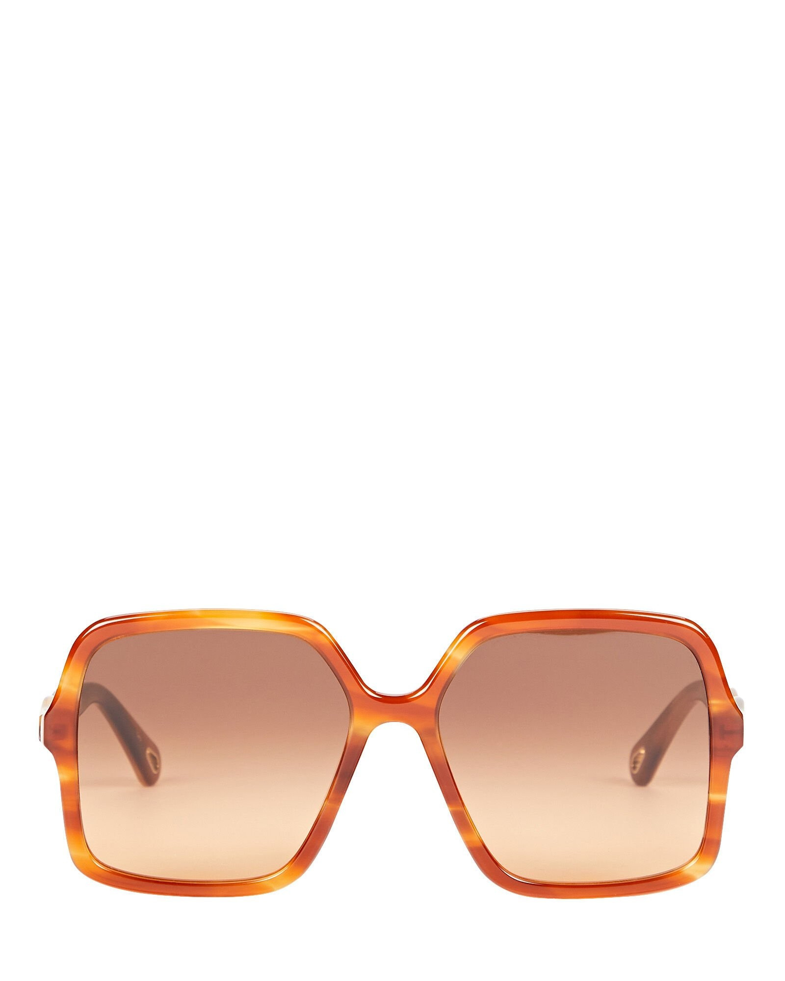 Zelie Square Sunglasses | INTERMIX
