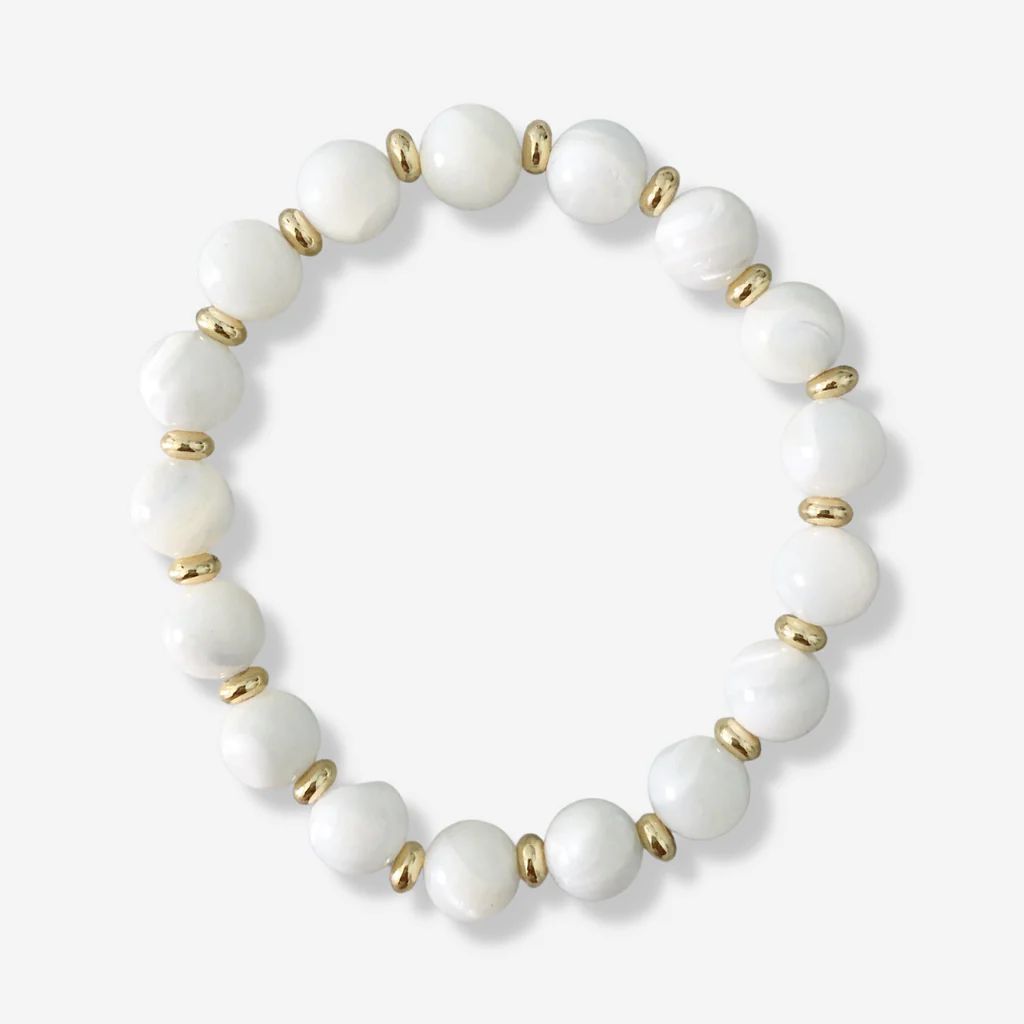 Stackable Bracelet | Mother of Pearl | Alexandra Gioia