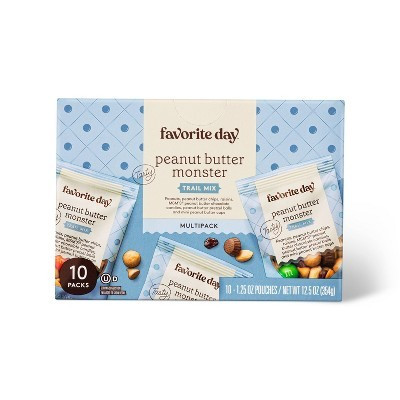 Peanut Butter Monster Trail Mix - 12.5oz/10ct  - Favorite Day™ | Target