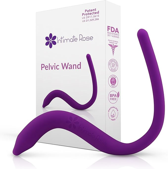 Intimate Rose Pelvic Wand, Pelvic Floor Muscle Trigger Point Massager, Perineal Massage Tool for ... | Amazon (US)