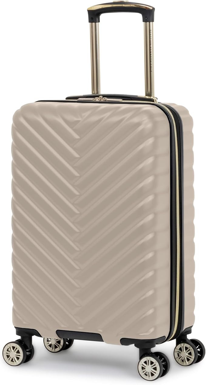 Kenneth Cole REACTION Madison Square Lightweight Hardside Chevron Expandable Spinner Luggage, Tau... | Amazon (US)