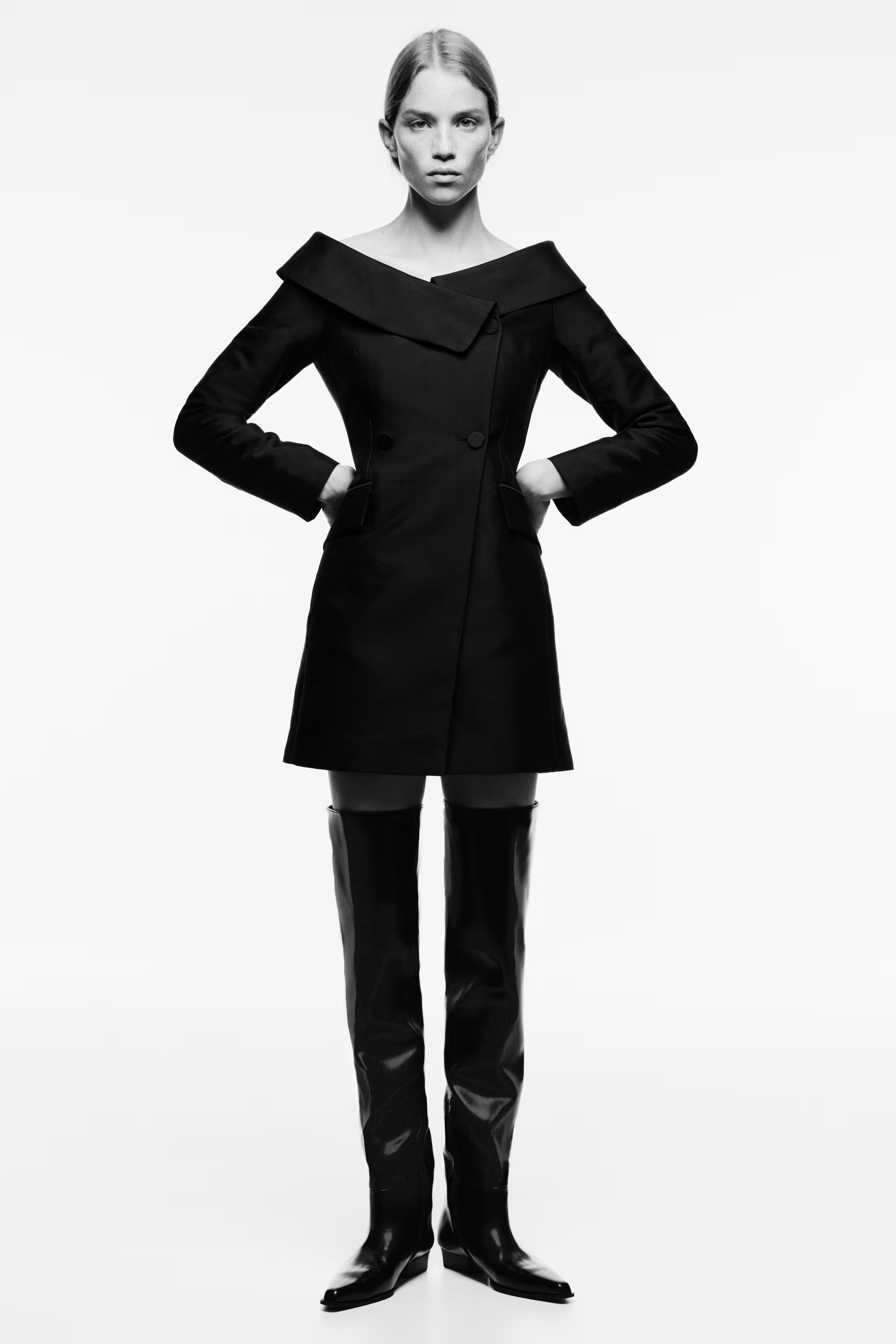 Double-Breasted Jacket Dress | H&M (US + CA)