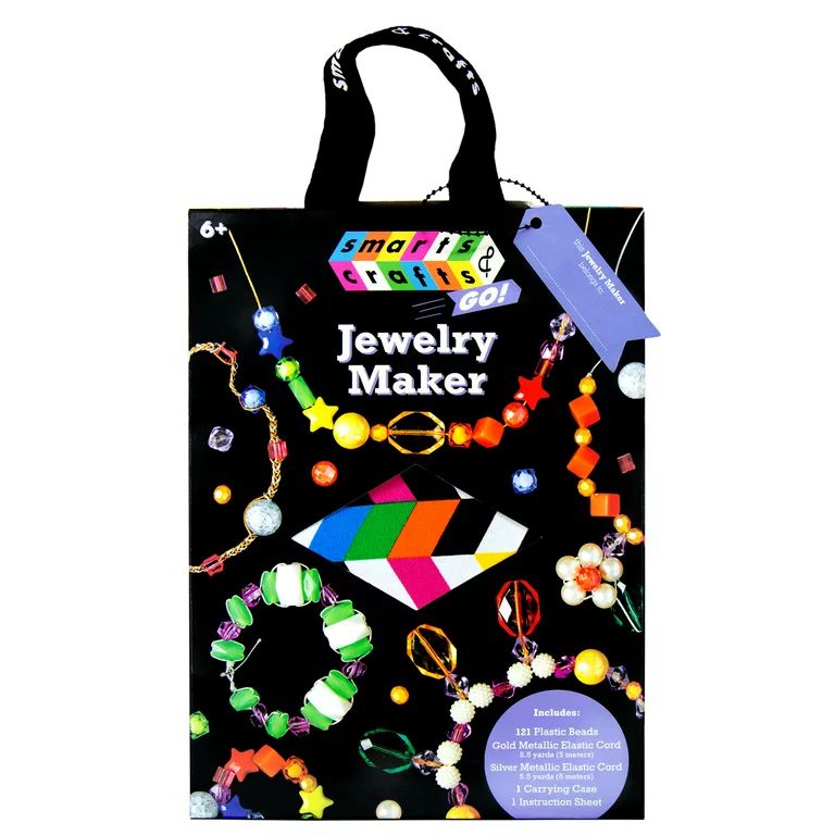 Smarts & Crafts Go: Multi-Color Jewelry Maker, 125 Pieces | Walmart (US)