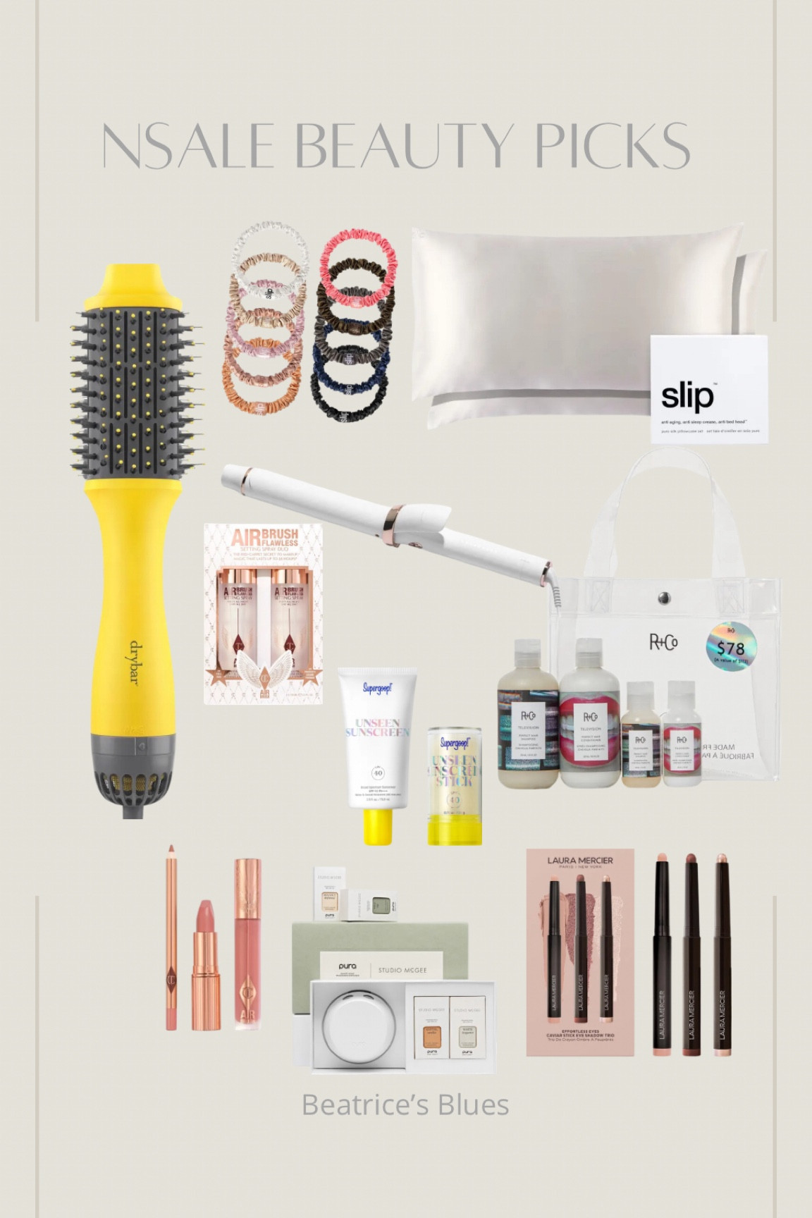 NSale beauty picks
Silk hair ties
Supergoop 
Pura x studio Magee 

#LTKxNSale #LTKBeauty #LTKFindsUnder100