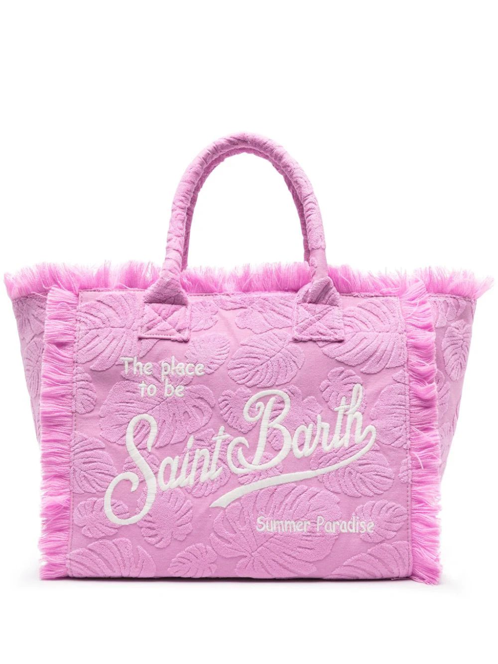 MC2 Saint Barth Vanity terry-cloth Tote Bag - Farfetch | Farfetch Global