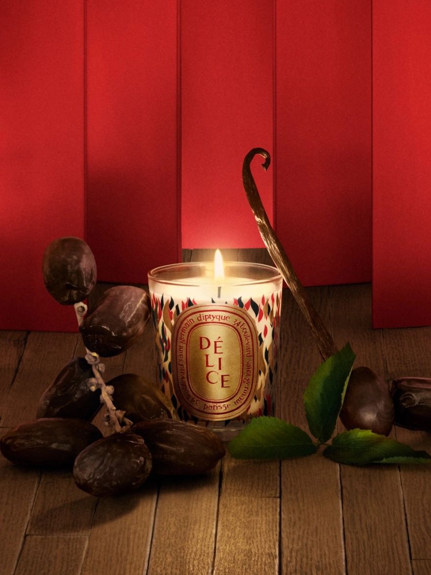 Délice (Delight)
            Classic candle | Diptyque (UK)